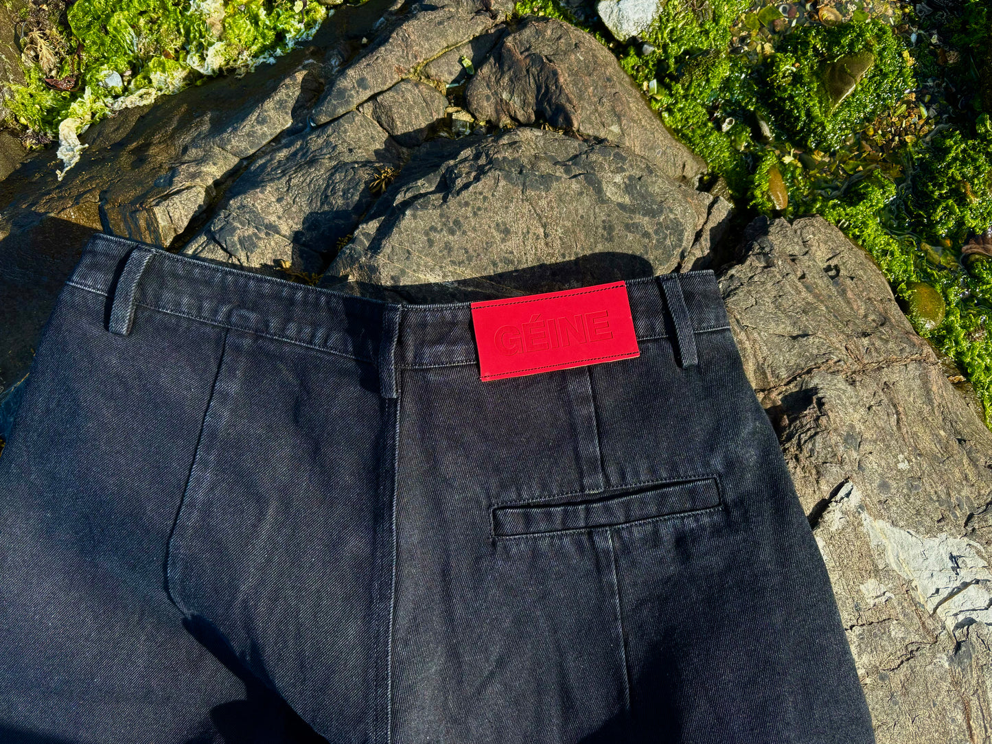 GÉINE Denim Jorts