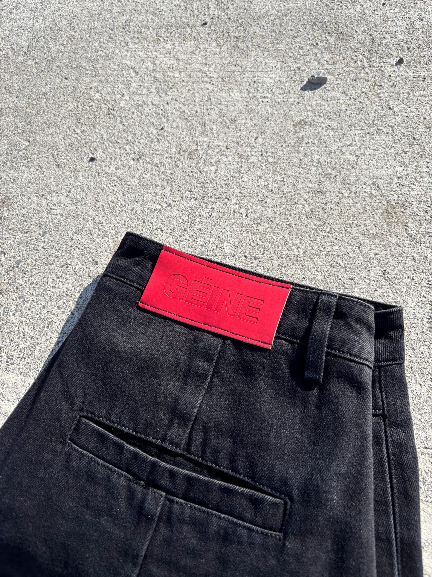 GÉINE Denim Jorts