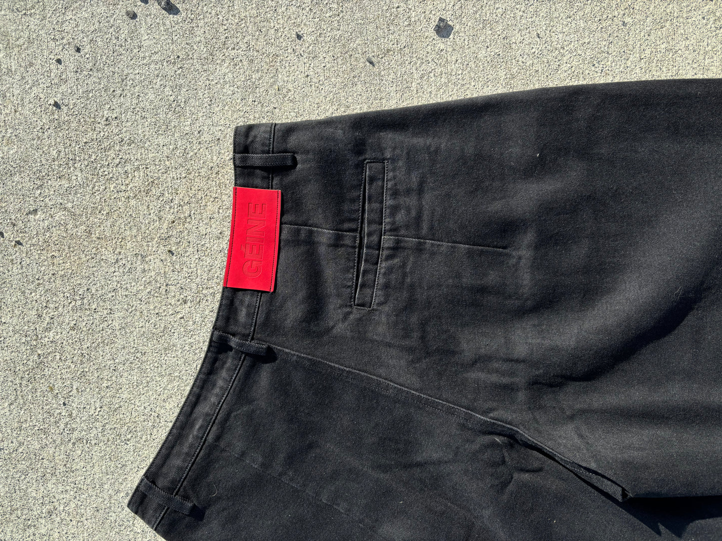 GÉINE Denim Jorts