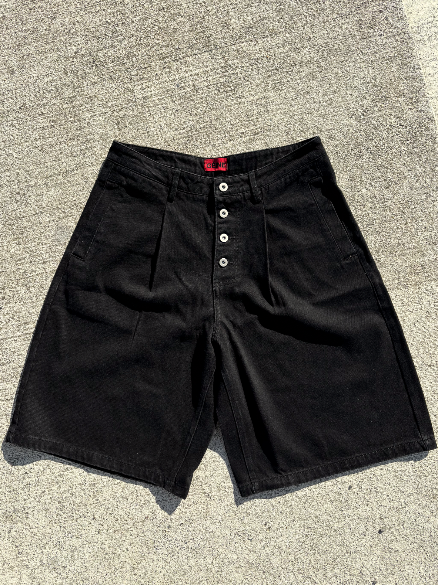 GÉINE Denim Jorts