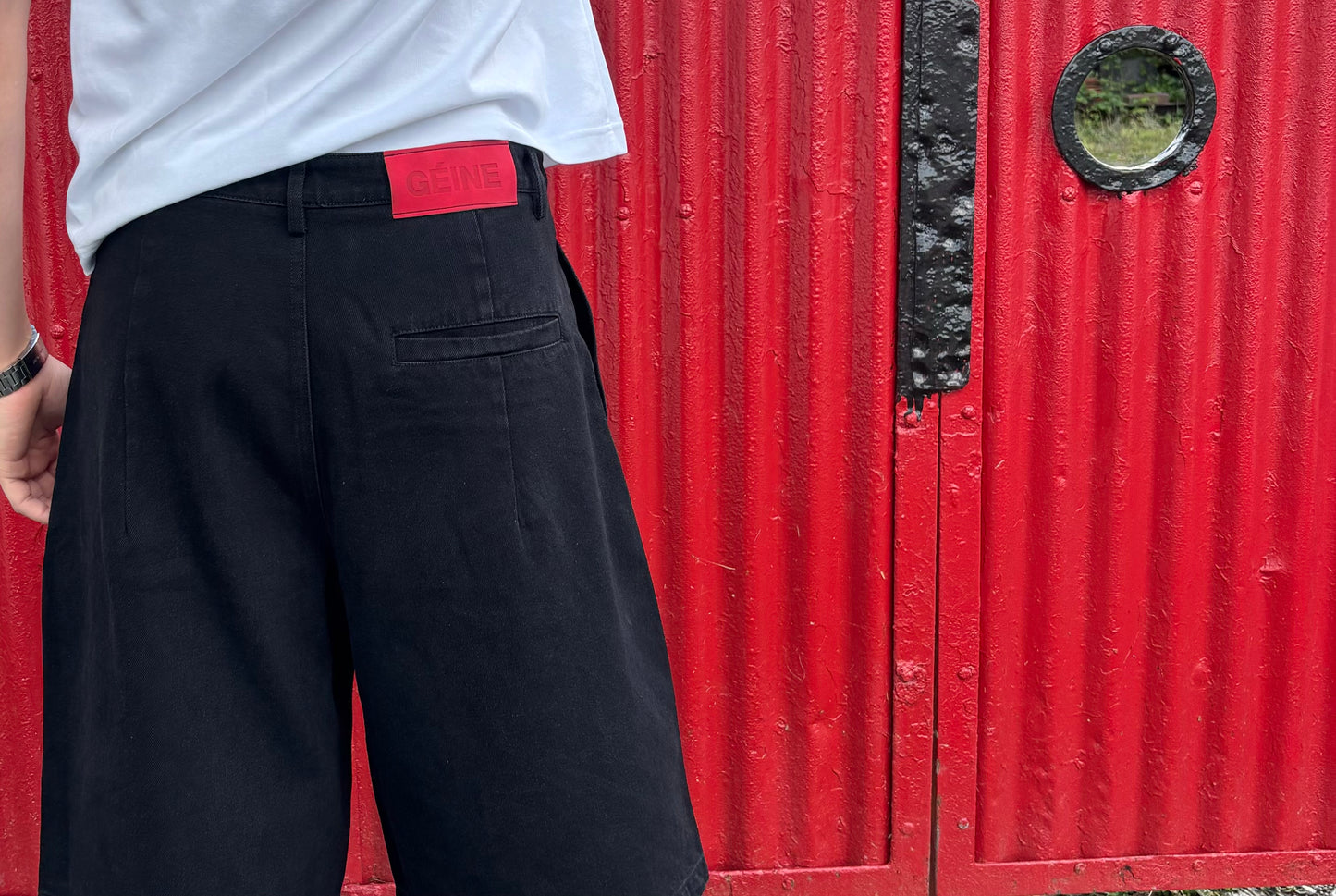GÉINE Denim Jorts